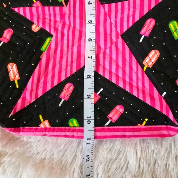 Quilted Star Ice Cream Mini Tote - Picture 7 of 8